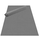 Odolandヨガマットエクササイズマット183x122cm極厚6mm高密度ニトリルゴム滑り止めストラップ付二人用トレーニングマット収納便利グレー