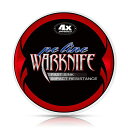 Warknifeライン国産原料釣り糸X4150m4本編み【0.4号~10号各号選択可】4編イエロー