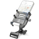 自転車スマホホルダー角度調整可能iPhone・Androidスマートフォン対応ロードバイクやクロスバイクなど適用携帯ホルダーステムハンドル装着型KONGMINGCAR(KONG-2303)