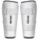 Raytos空手防具シンガード脱着簡単(左右1組)XS-XL5サイズ大人子供兼用(Lホワイト)