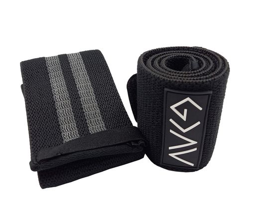GRリストラップ24インチウエイトトレーニング手首固定(黒)
