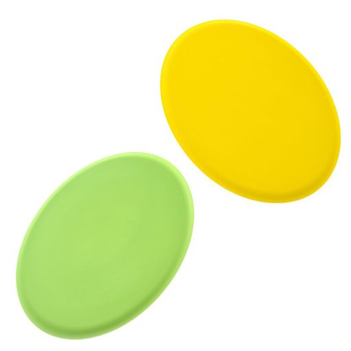 2pcsフリスビー子供用ソフトフリスビーPU軽量で柔らかい幼稚園ダッジフリスビー親子インタラクションア..