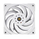 THERMALRIGHTTL―B12W120MM机箱散热风扇4PINPWM控制2150RPM风压风扇S―FDB轴承3次活动技术方便安装白色便宜