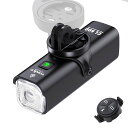 TOWILDCL600リモコン付き自転車ライトUSB-C充電式IPX6防水600ルーメン2000MAH大容量ロードバイク/クロスバイク用吊り下げサイクルライト通学/通勤/夜間走行サイクルリング対応自転車用ライト