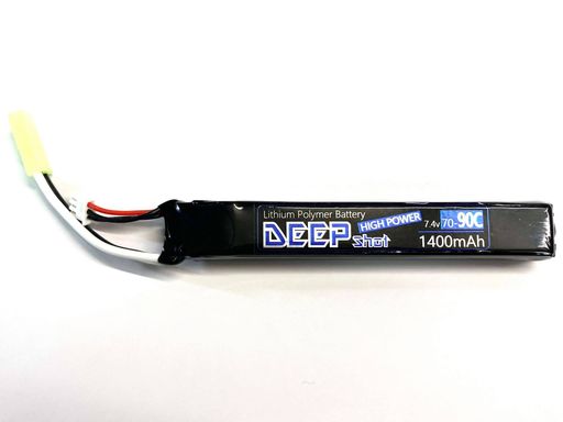 DEEPSHOT ݥХåƥ꡼7.4V1400MAH(70C~90C)
