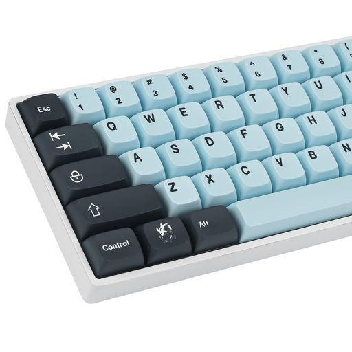 XDAプロファイルPBTキーキャップ60%、カスタムゲーミングキーキャップANSIUSおよびレイアウト用の昇華型CHERRYGATERONMXスイッチメカニカルキーボード(WATER) XDAプロファイルPBTキーキャップ60%、カスタムゲーミングキーキャップANSIUSおよびレイアウト用の昇華型CHERRYGATERONMXスイッチメカニカルキーボード(WATER)
