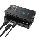 MT-VIKIHDMIKVMスイッチ4ポートKVMUSB切替器4入力1出力、HDMIKVM切り替え器4K30HZパソコン切替器USBセレクター電源不要ドライバ不...