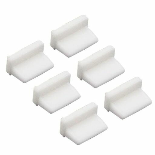 WXZRLIUUSBAメスコネクタ用(20個入り)ソフトシリコンダストプラグポートキャップ、ポートプラグプロテ..