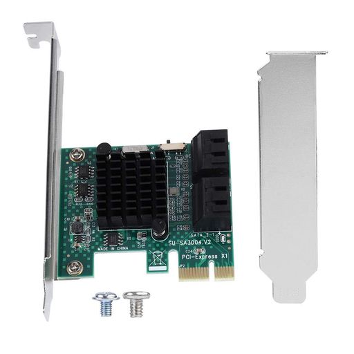 TOPINCNSATAPCI-E拡張アダプタボード4ポート拡張カード6Gライザーカード拡張sata3.0コントローラ6Gbps拡張アダプタボードインターフェースカード