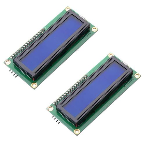 HAILEGE2個セットHD44780IICI2C1602LCDディスプレイ、IICI2CTWISPIシリアルインターフェイスアダプター付き1602LCDディスプレイARDUINO用ブルーバックライト HAILEGE2個セットHD44780IICI2C1602LCDディスプレイ、IICI2CTWISPIシリアルインターフェイスアダプター付き1602LCDディスプレイARDUINO用ブルーバックライト