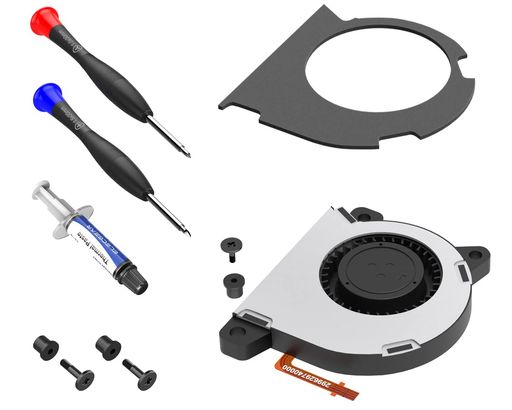 ElecGear Switch Lite本体交換用内部冷却ファン、ニンテンドースイッチHDH-001 CPU...