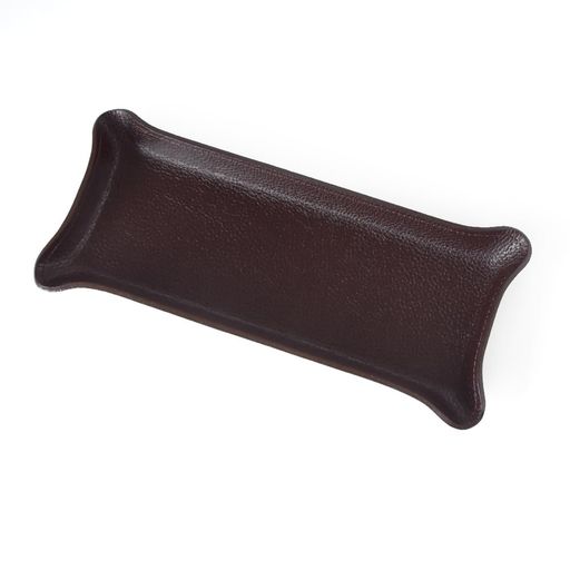 国産かばん屋さんのレザーペントレイ(チョコ)