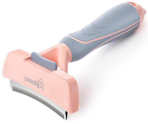 ペキュートPecute猫ブラシ犬ブラシカーブブラシペット用ブラシ抜け毛取り毛玉取りブラシスリッカーブラ..