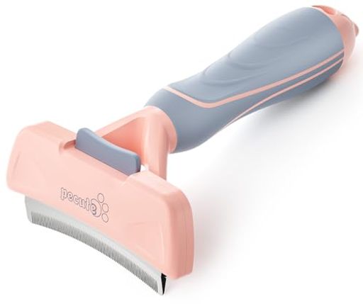 ペキュートPecute猫ブラシ犬ブラシカーブブラシペット用ブラシ抜け毛取り毛玉取りブラシスリッカーブラ..