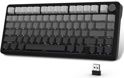 ATTACK SHARK X AJAZZ X85 メカニカルゲーミングキーボード 白翡翠スイッチ ガスケットマウント リニア サイド刻印彫刻PBTチェリーキーキャップ RGB 3つ接続モード 2.4G / BLUETOOTH/USB-C ワイヤレス 無線 ATTACK SHARK X AJAZZ X85 メカニカルゲーミングキーボード 白翡翠スイッチ ガスケットマウント リニア サイド刻印彫刻PBTチェリーキーキャップ RGB 3つ接続モード 2.4G / BLUETOOTH/USB-C ワイヤレス 無線