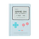 日付のない毎日プランナー365日ノートゲームデザインポケットオーガナイザー予定ブックジャーナルノートa6ミニかわいい日記(青)
