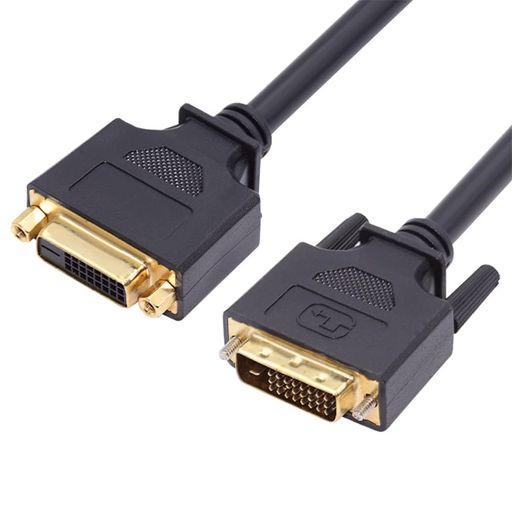 NFHK DVI 24+1 オス-メス 延長ケーブル DVI-D デュアルリンク デジタルビデオ モニターグラフィックスカード用 50cm, NF-DB-005