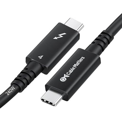 CABLE MATTERS INTELǧ40GBPSƥTHUNDERBOLT 4֥ 6.6ե 240Wš8K...