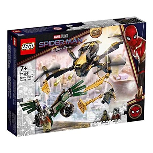 レゴ(LEGO)スーパー・ヒーローズスパイダーマンドローン対決76195おもちゃブロックプレゼントスーパーヒーローアメコミ男の子7歳以上