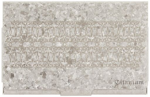 ホリエチタン製カードケースチタンシルバー