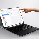 YIXUANKEJI キーボード ワイヤレス BLUETOOTHキーボード タブレットキーボード タッチバッド付け バックライト搭載 テンキーなし 英語配列 充電式 極薄 可愛い 小型 静音 軽量(2)