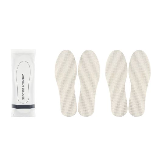 ラテックスインソール【2セット】通気性ソフト吸汗中敷き柔らかい薄型スリム靴底汗吸収立ち仕事疲れない靴メンズレディース衝撃吸収(ホワイトXS(22.5-23cm)...