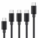 MaGeekUSBType-CケーブルUSB-A&USB-C2.0ケーブル【5本セット】高速同期と充電ケーブルXperiaXZ/SamsungGalaxyS20S10/Note8/HuaweiP10/(2)