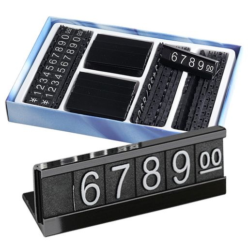 プライスカード値札おしゃれディスプレイ価格表示プライスキューブセットプライスプレートキューブプラ..