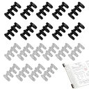 NALAINAルーズリーフバインダーリング2色/20個入り80穴穴径12MMルーズリーフバインダー製本リング製本用とじ具ファイル本製作システム手帳リング資料保存整理