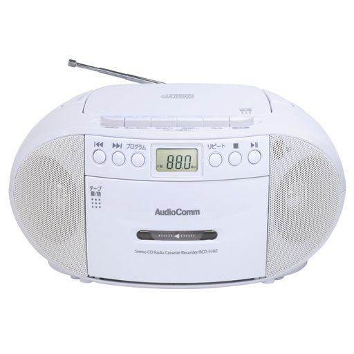 オーム電機 ステレオ AUX対応 AUDIOCOMM