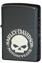 ZIPPO ジッポー HARLEY DAVIDSON ハーレーダビッドソン HDP-40 ブラックイオンマット シルバーメッキ 2面加工