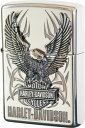 ZIPPO ジッポー HARLEY DAVIDSON ハーレーダビッドソン HDP-07 ビッグメタル シルバーイブシ エッチング シルバーイブシメタル