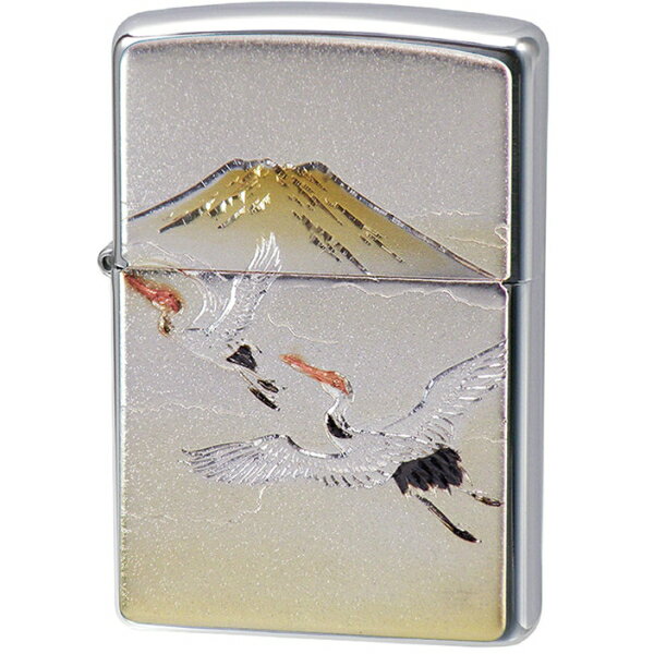 ZIPPO 電鋳板 鶴富士 ツルフジ ジッポー