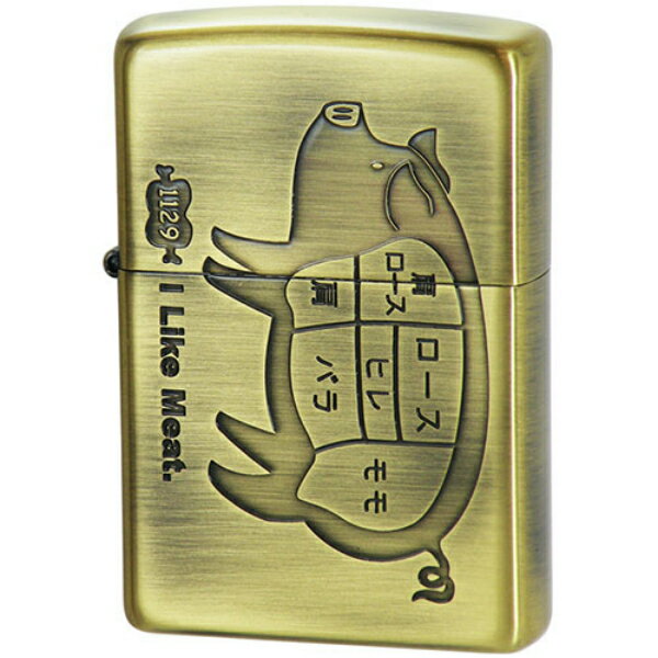 ZIPPO アイライクミート ブタBS I Like Meat 豚肉 ジッポー
