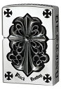 ZIPPO フルメタルジャケット クロス 2FMJN-CRS20 ジッポー