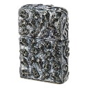 ZIPPO スカルジャケット SI 銀いぶし仕上げ 金タンク使用 ジッポー