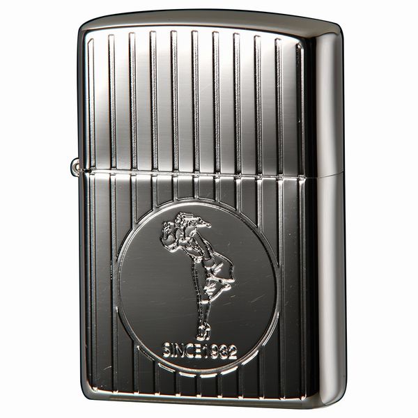 ZIPPO オールド・デザイン 2S-WINDY Windowsウィンデイ 銀鏡面仕上げエッチング 2面加工 ジッポー