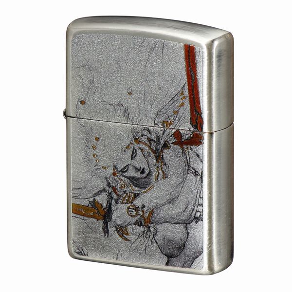ZIPPO 天野喜孝 Twin Sword シルバー燻し加工 ジッポー