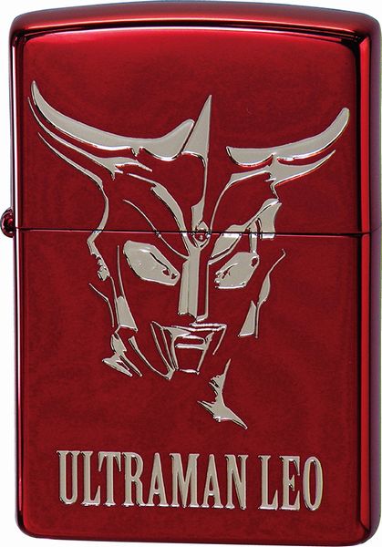 ZIPPO ULTRAMAN LEO ウルトラマンレオ RDイオンS エッチングイオンコートレッド加工 両面加工 ジッポー