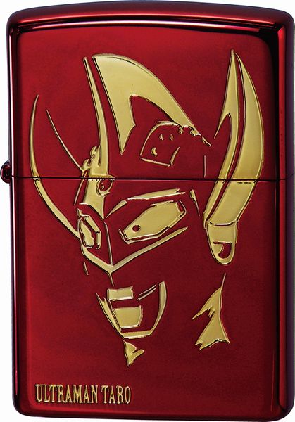 ZIPPO ULTRAMAN TARO ウルトラマンタロウ RDイオンG エッチングイオンコートレッド加工 両面加工 ジッポー