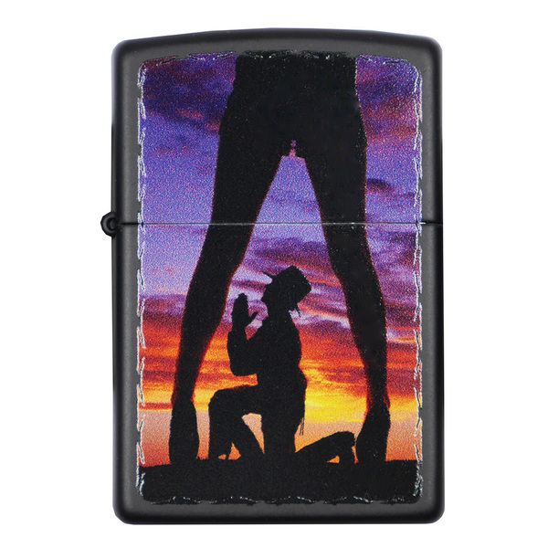 セクシーＺｉｐｐｏ ZIPPO SEXY GIRL セクシーガール Z218-098038 ブラックマット仕上げ ジッポー