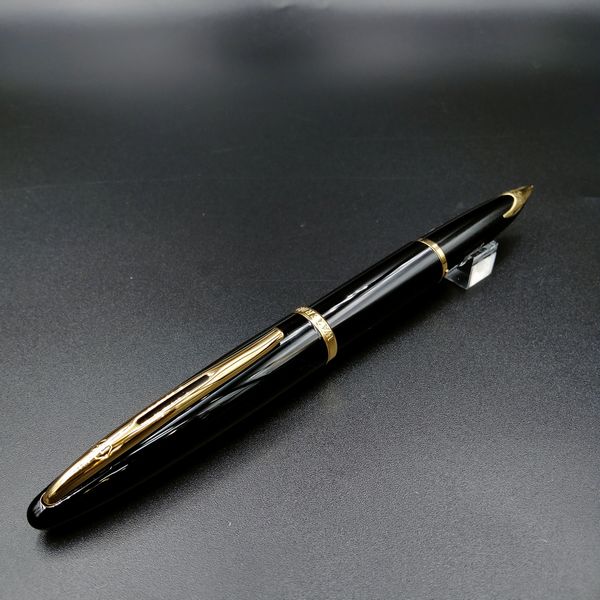 ウォーターマン 万年筆 WATERMAN ウォータマン カレン ブラックシーGT 18金ペン先 万年筆