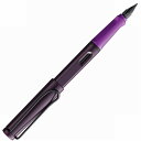 ラミー（LAMY） LAMY ラミー 2024年限定色 サファリ ヴァイオレットブラックベリー スチールペン先 万年筆