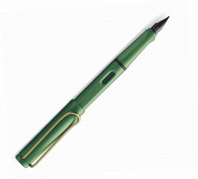 LAMY ラミー L0YCH 限定 サファリ フィールドグリーン ゴールドクリップ 万年筆