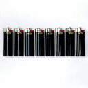 超お買い得!!BiC ビック J26 レギュラー ブラック 8個セット 使いきり ディスポーザブル ガスライター!!