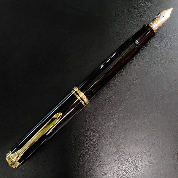 Pelikan ペリカン スーベレーン M1000 ブラック Black ロジウム装飾18金ペン先 万年筆