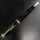 Pelikan ペリカン スーベレーン M1000 ブラック Black ロジウム装飾18金ペン先 万年筆