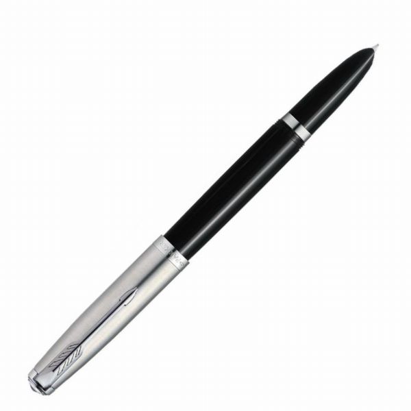 パーカー 万年筆 PARKER51 CoreLine パーカー51 コアライン ブラックCT 万年筆（F）細字 復刻モデル