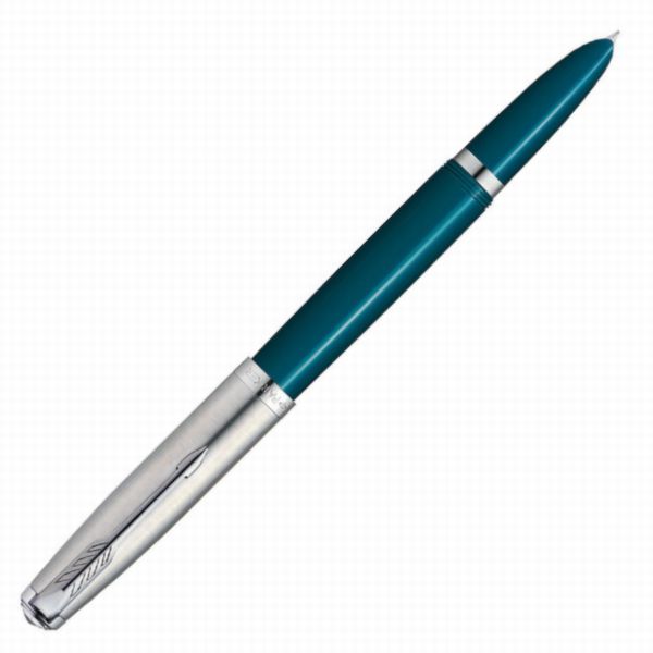 PARKER51 CoreLine パーカー51 コアライン ティールブルーCT 万年筆（F）細字 復刻モデル