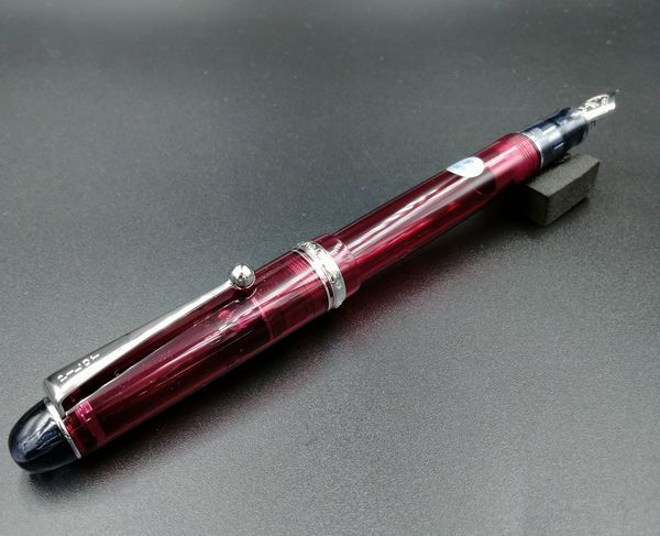 パイロットのカスタム74 PILOT パイロット CUSTOM カスタム74 透明ワインレッド FKKN-12SR-TWR 万年筆